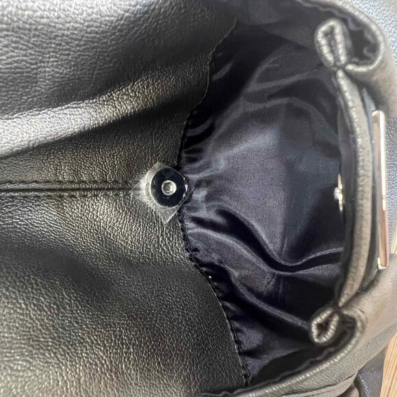 EUC - Miche Oakley Prima Shell Bag Silver Vegan Leather handles & carabiners - Picture 8 of 13